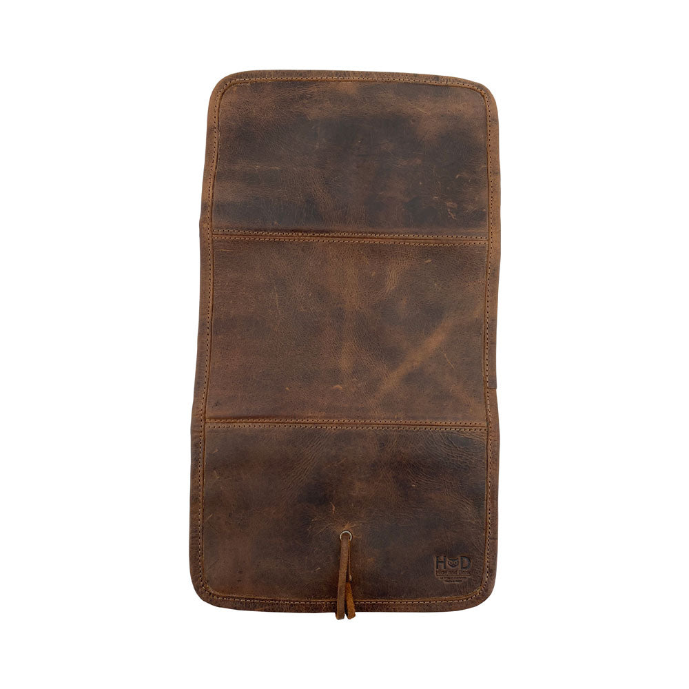 Multi Purpose Travel Organizer Roll For Cables - Stockyard X 'The Leather Store'