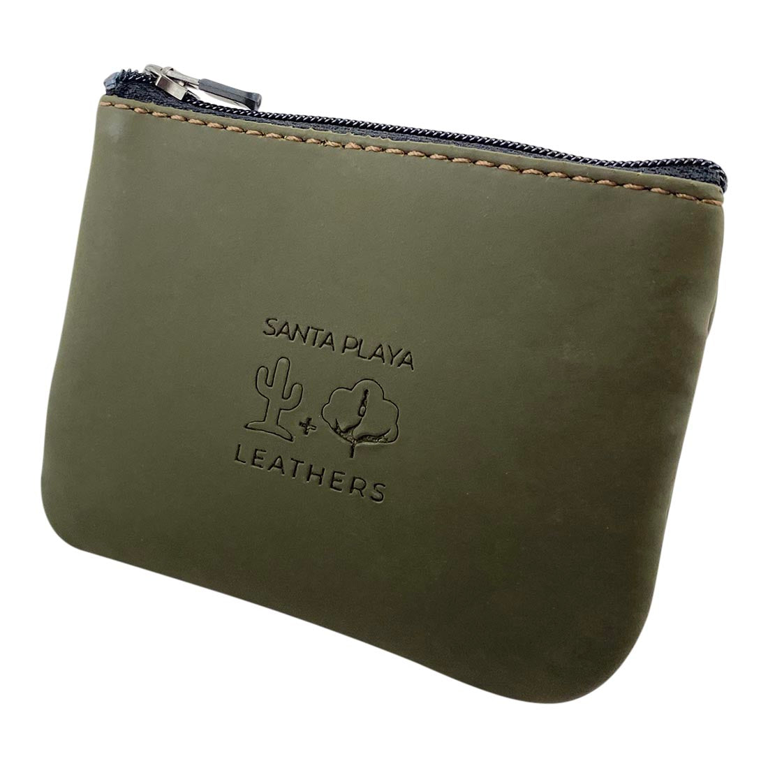 Fruit & Vegetable Leathers Zippered Pouch Wallet - Stockyard X 'The Leather Store'