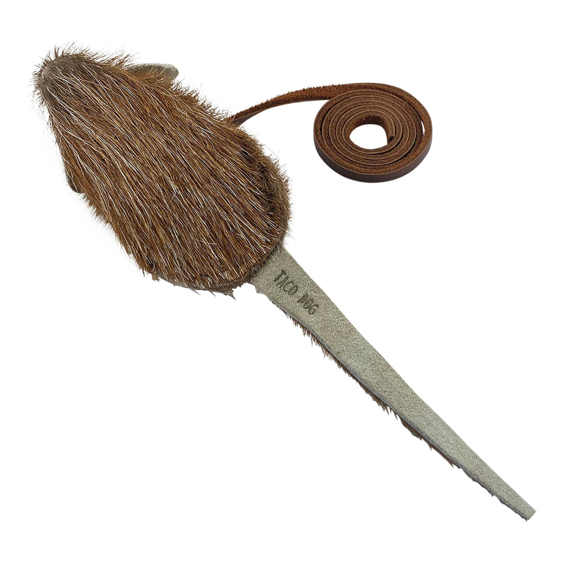 Furry Mouse Cat Toy - Stockyard X 'The Leather Store'