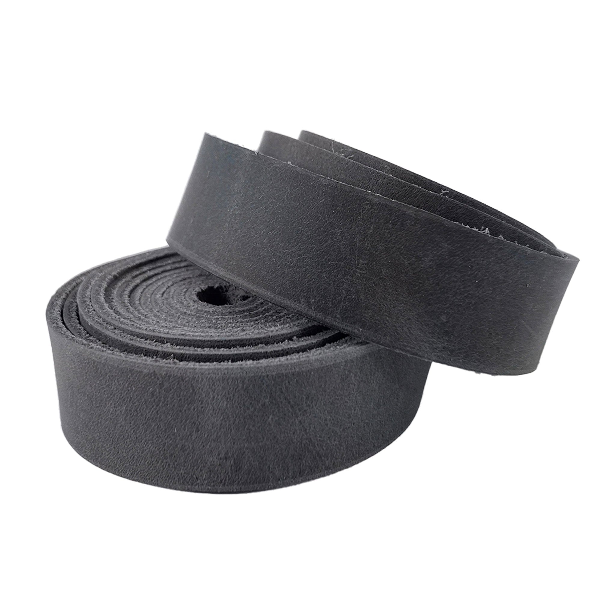 Cord Strap (72 x 0.75 in.) from Thick Full Grain Leather (2.6 to 2.8mm) - Stockyard X 'The Leather Store'