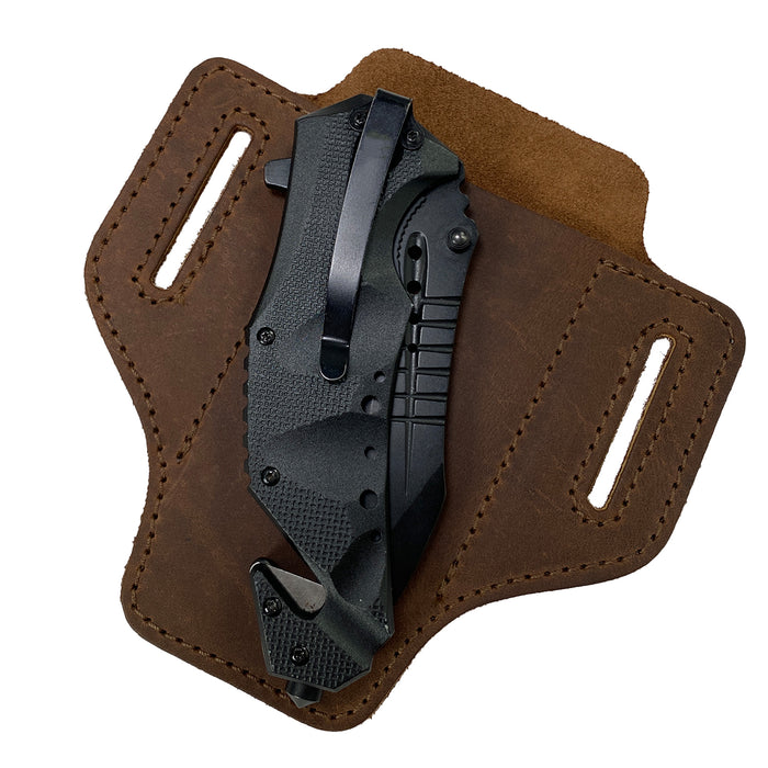 Tactical Knife Holster - Stockyard X 'The Leather Store'