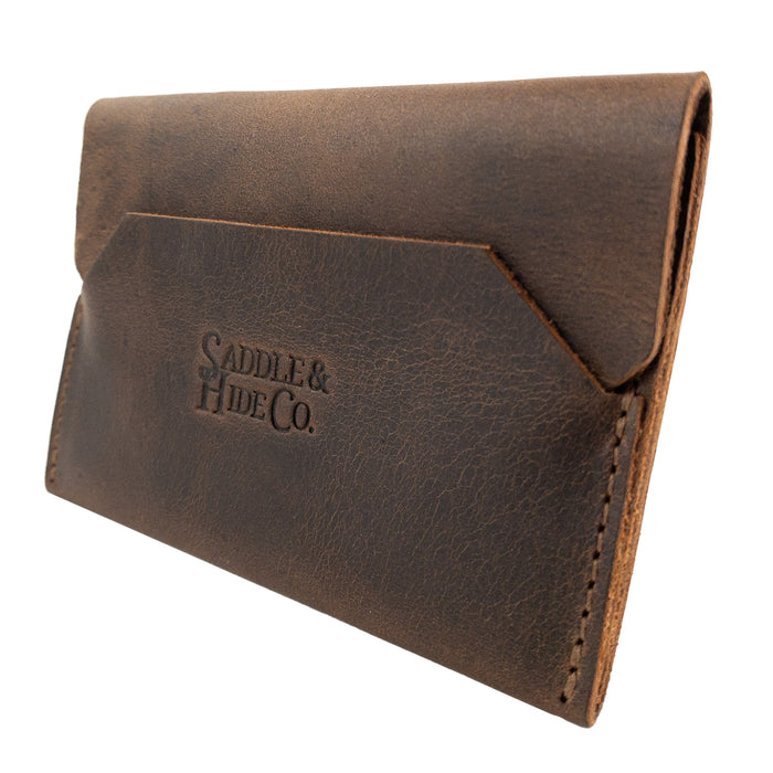 Stylish Envelope Card Holder - Stockyard X 'The Leather Store'