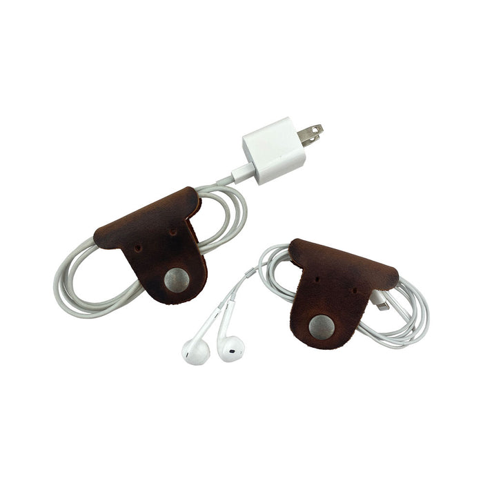 Dog Shaped Cord Keeper (2-Pack) - Stockyard X 'The Leather Store'