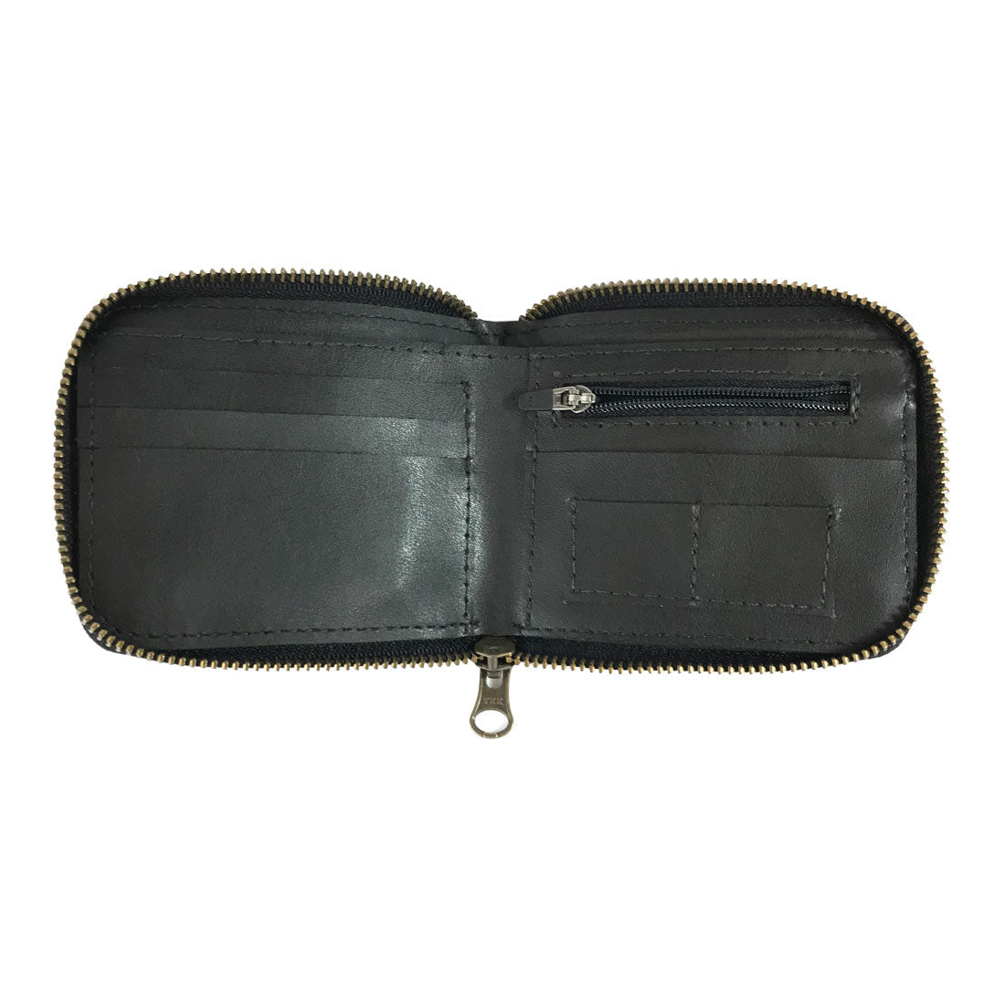 Fruit & Vegetable Leathers Bifold Zip Around Wallet - Stockyard X 'The Leather Store'