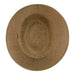 Angel Eyes Wide Brim Hat Handmade from 100% Oaxacan Jute - Dark Brown - Stockyard X 'The Leather Store'