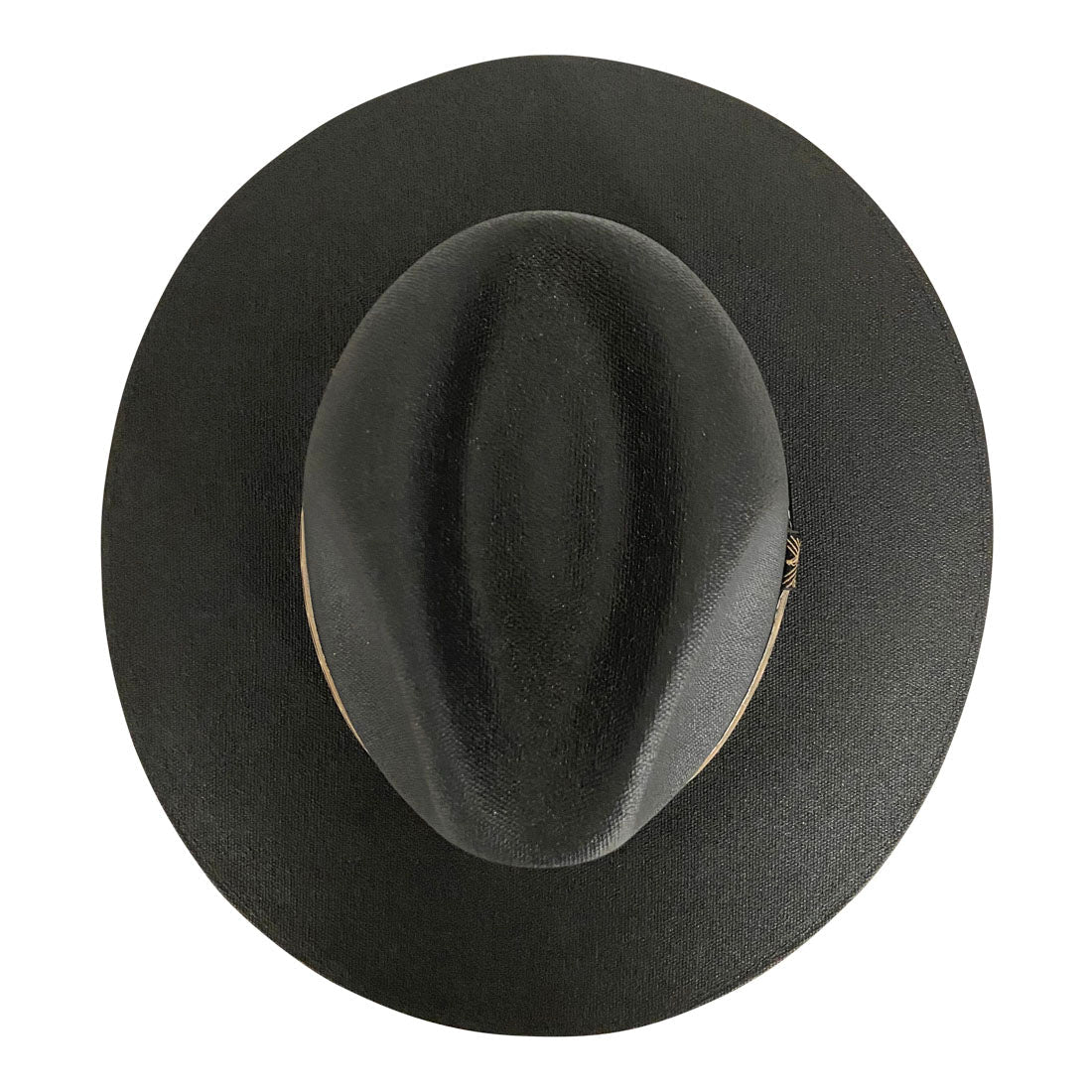 Indiana Eastwood Cowboy Hat Handmade from Oaxacan Cotton - Black - Stockyard X 'The Leather Store'