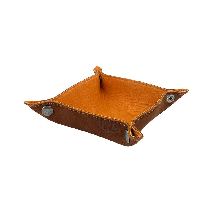 Valet Tray with Sheep Skin
