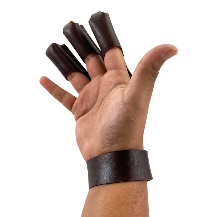 Three-Finger Archery Glove - Stockyard X 'The Leather Store'