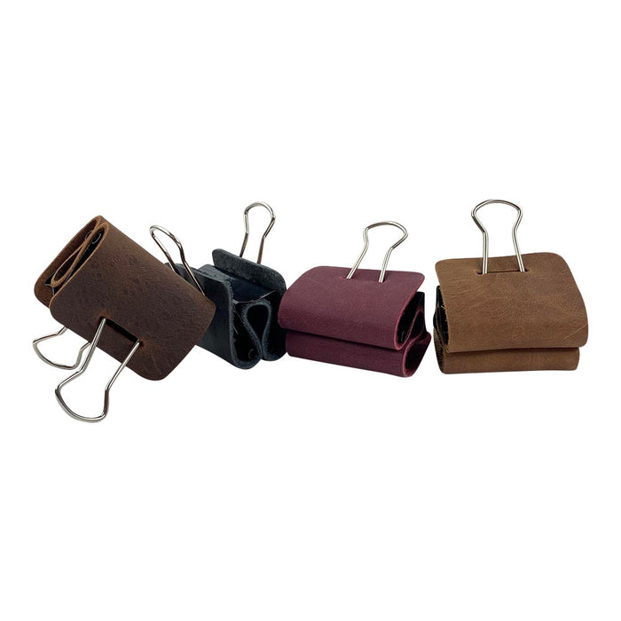 Multicolor Binder Clip Protectors (4-Pack) - Stockyard X 'The Leather Store'