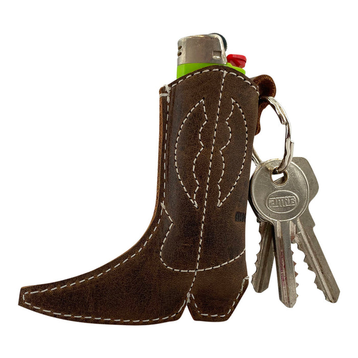 Boot Lighter Keychain - Stockyard X 'The Leather Store'