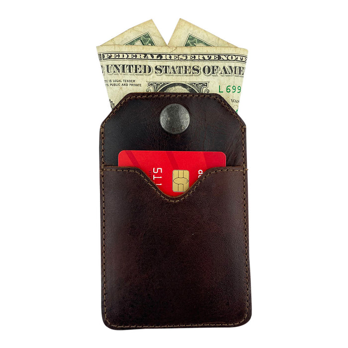 Snap Card Pouch - Stockyard X 'The Leather Store'