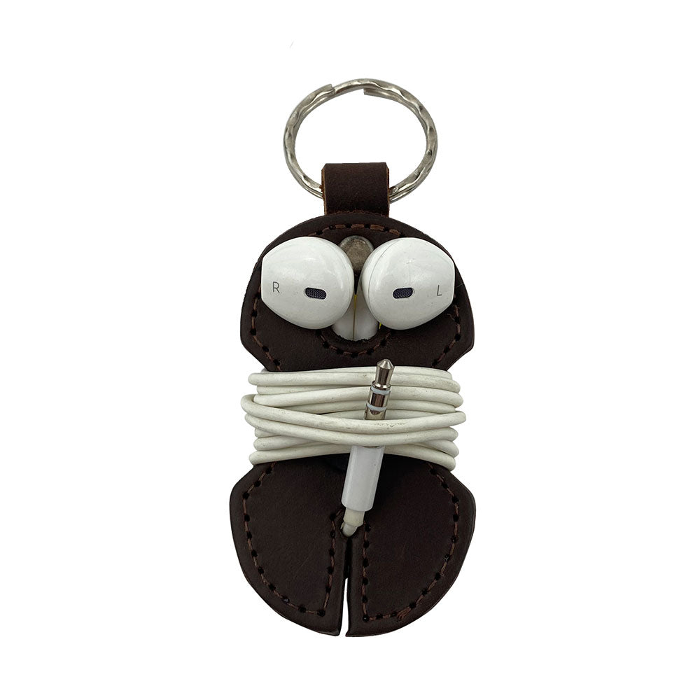 Key Chain & Headphone Wrap - Stockyard X 'The Leather Store'