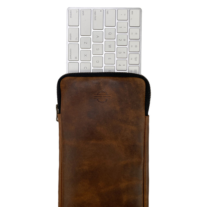 Zippered Case for Magic Keyboard with Numeric Keypad - Stockyard X 'The Leather Store'