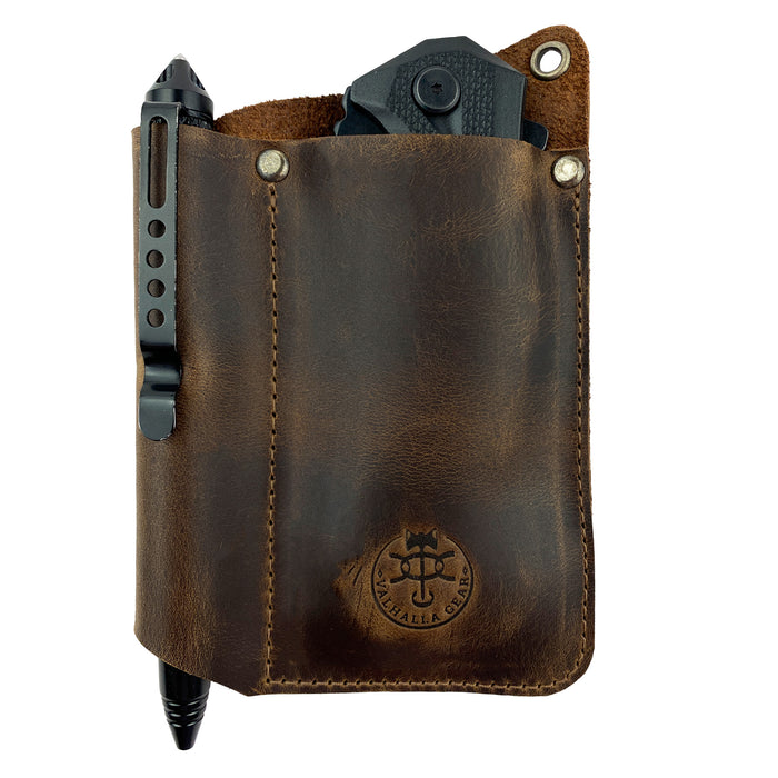 Tactical Knife Pen Case - Stockyard X 'The Leather Store'