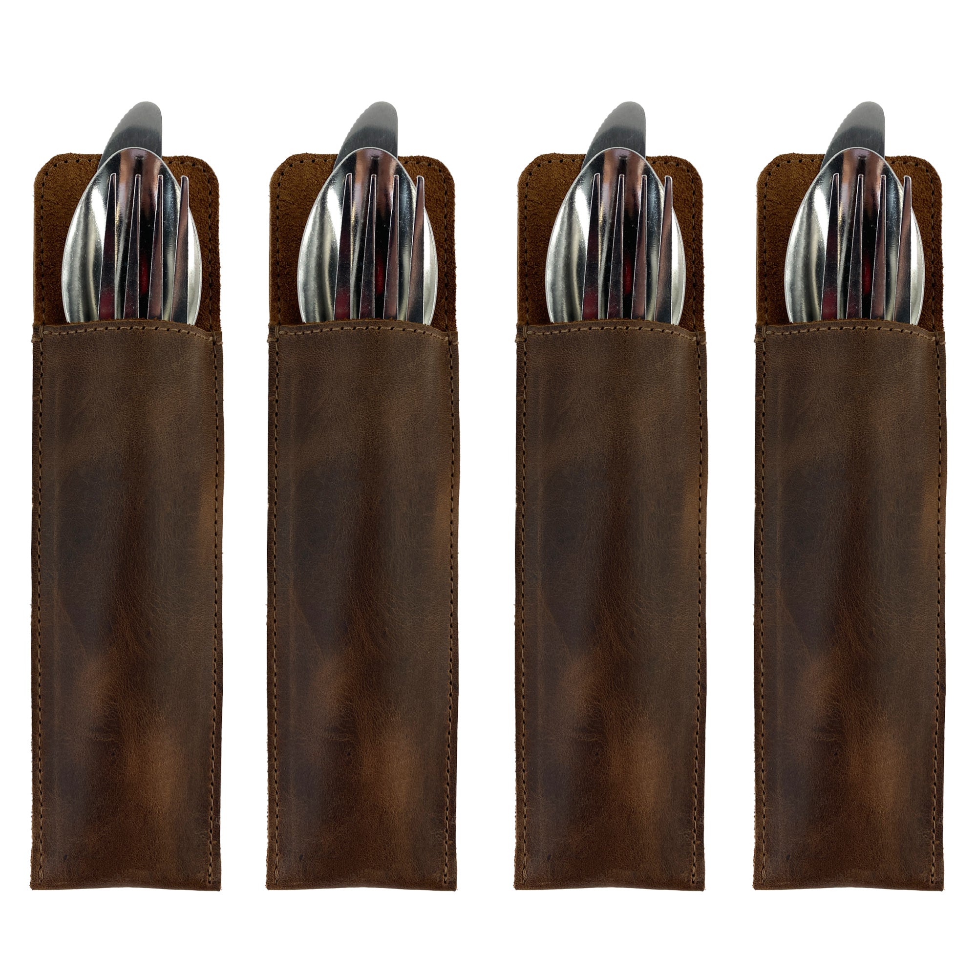 Cutlery Cover (4 Pack) - Stockyard X 'The Leather Store'