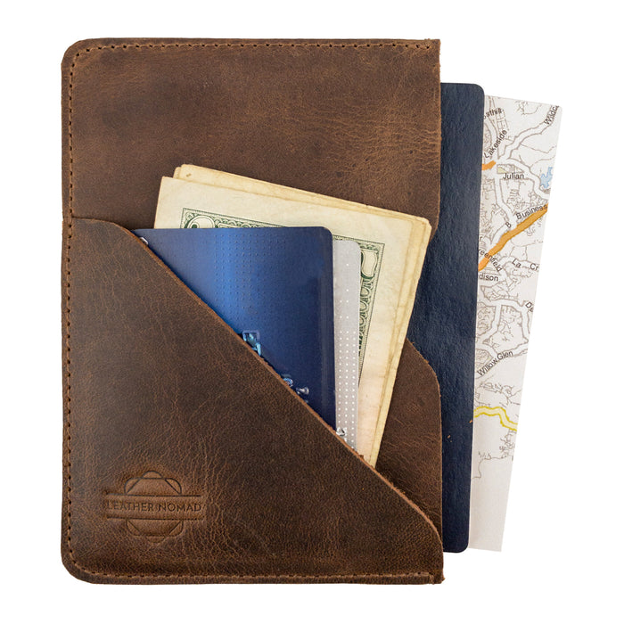 Side Passport Cover - Stockyard X 'The Leather Store'