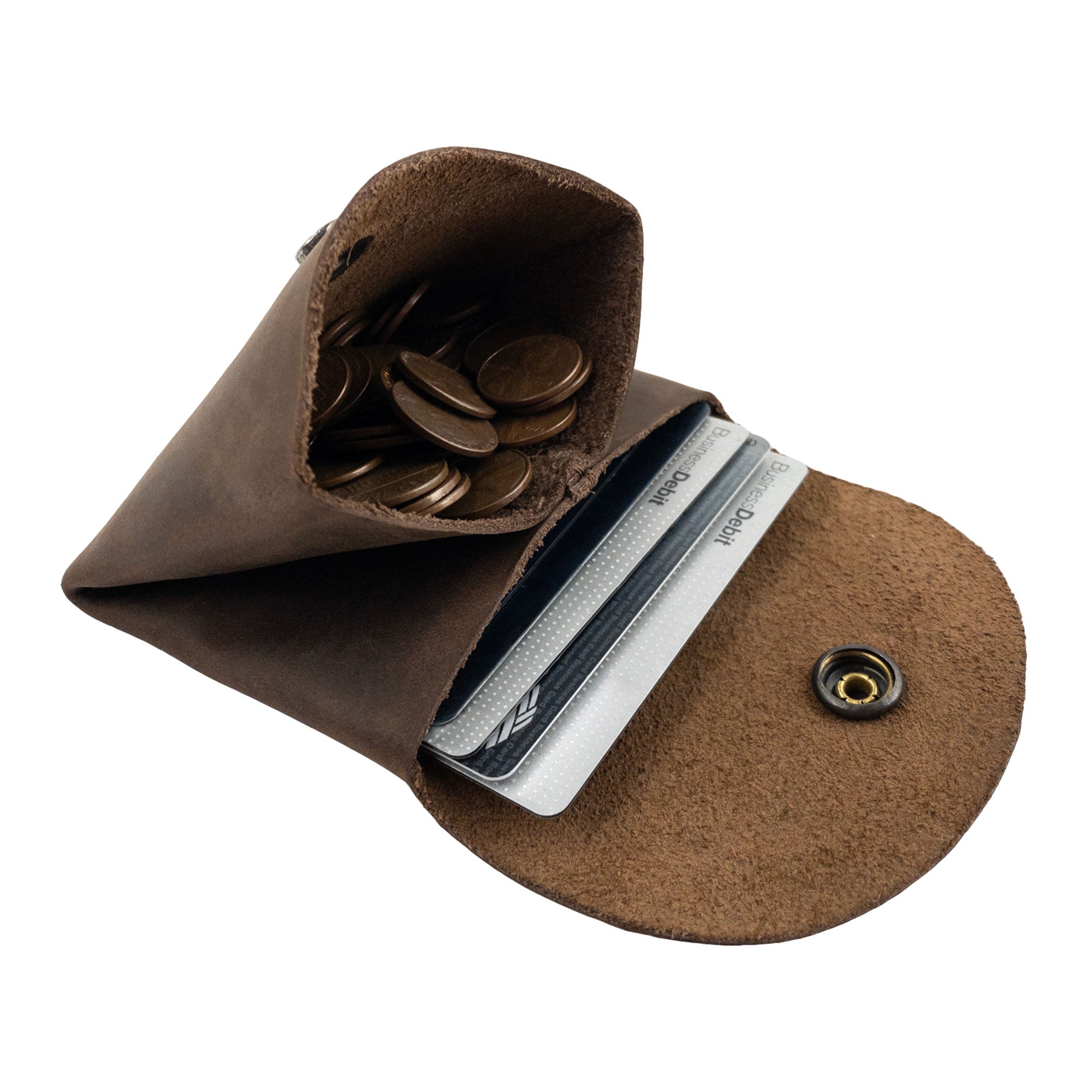 Double Pocket Card Case - Stockyard X 'The Leather Store'