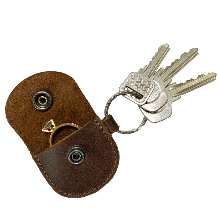 Ring Case Keychain - Stockyard X 'The Leather Store'