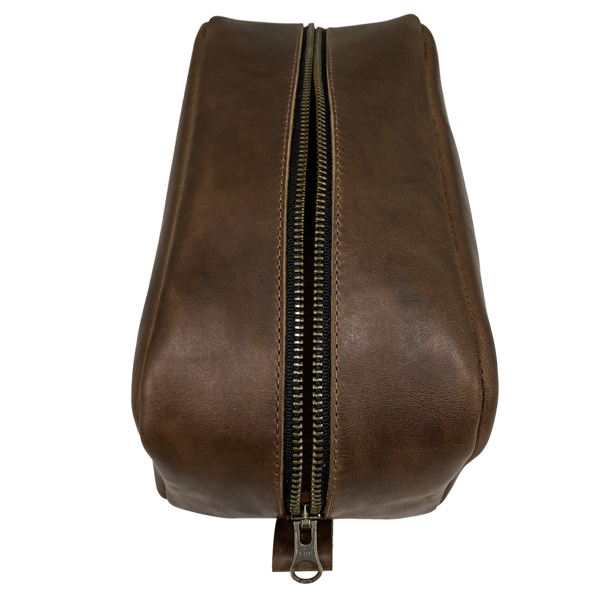 Toiletry Bag with Handle - Stockyard X 'The Leather Store'