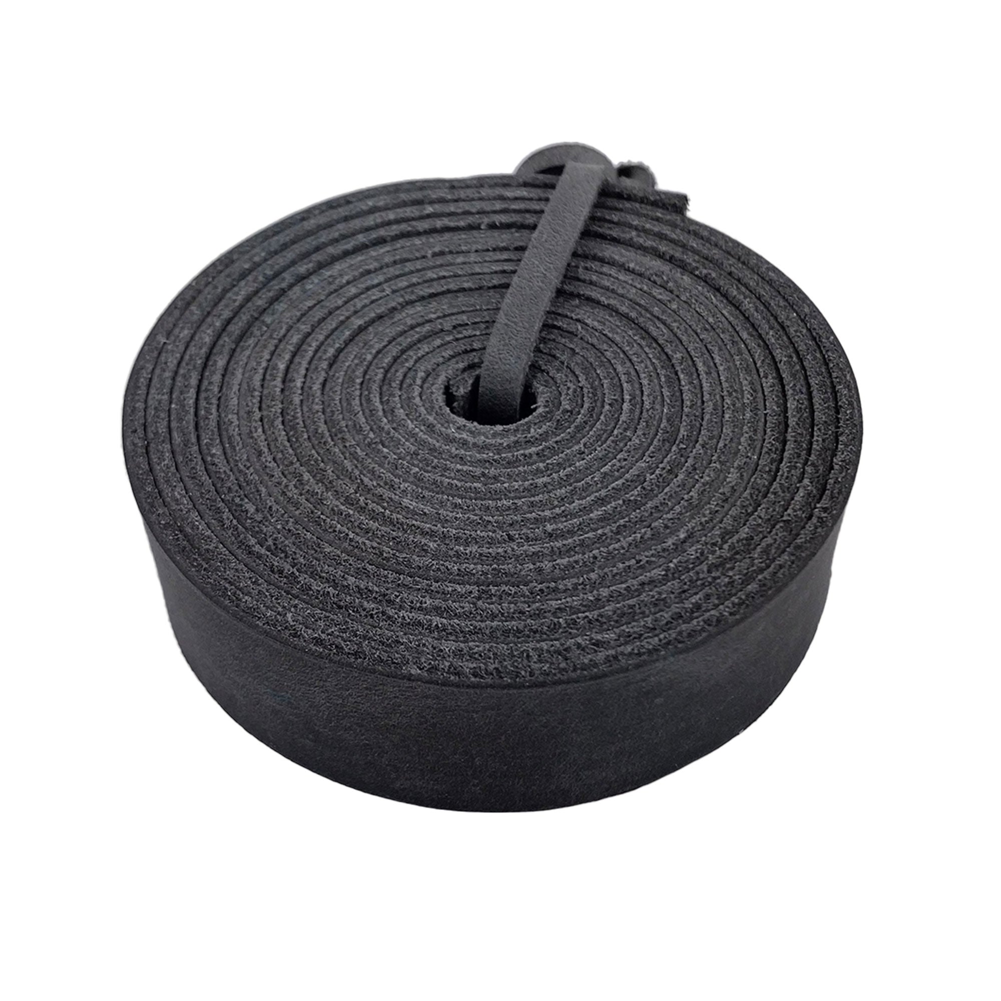 Cord Strap (72 x 0.75 in.) from Thick Full Grain Leather (2.6 to 2.8mm) - Stockyard X 'The Leather Store'