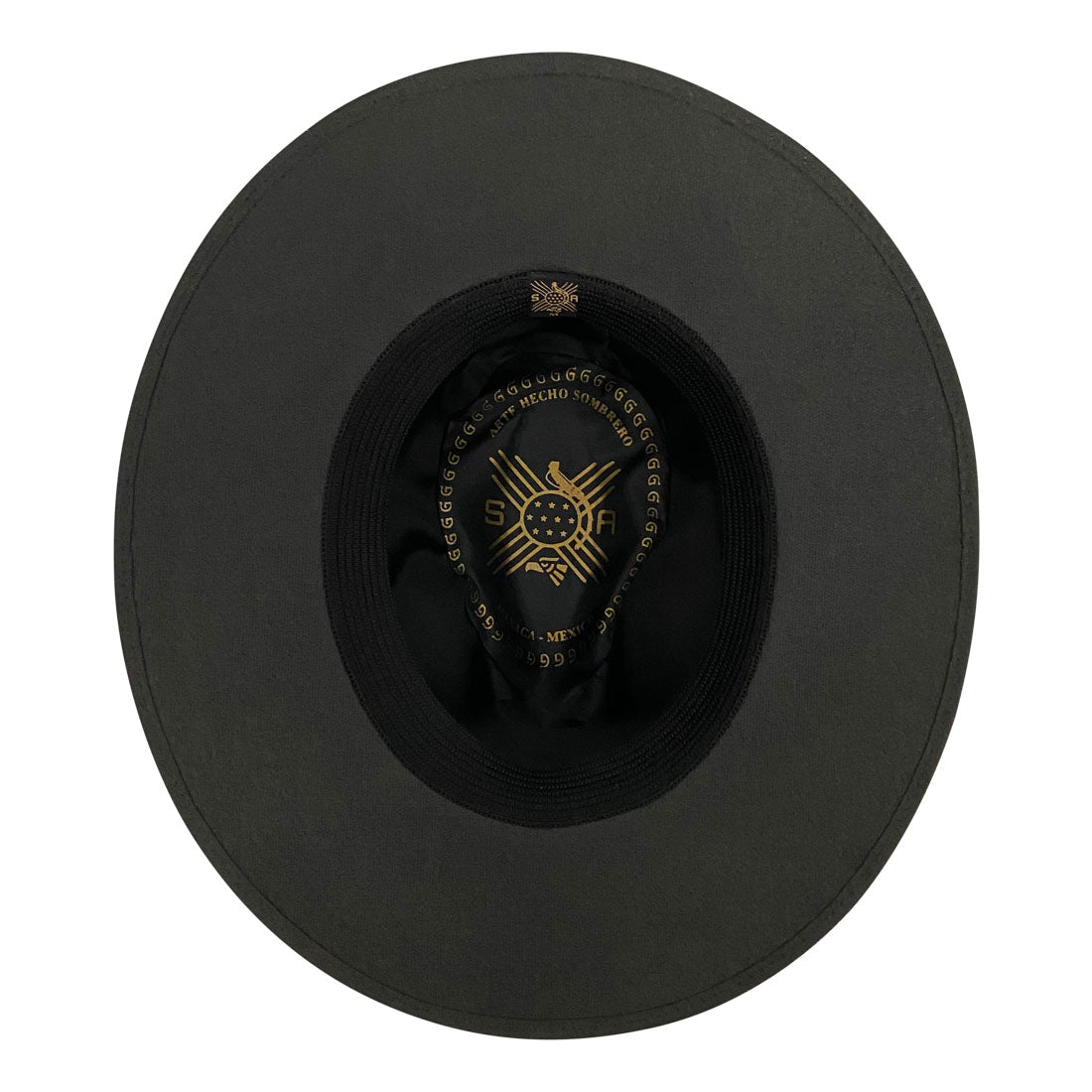 Indiana Eastwood Cowboy Hat Handmade from Oaxacan Cotton - Black - Stockyard X 'The Leather Store'