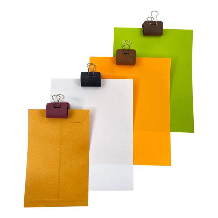 Multicolor Binder Clip Protectors (4-Pack)