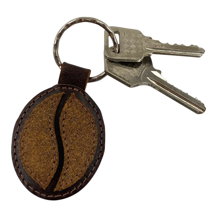 Coffee Bean Keychain - Stockyard X 'The Leather Store'
