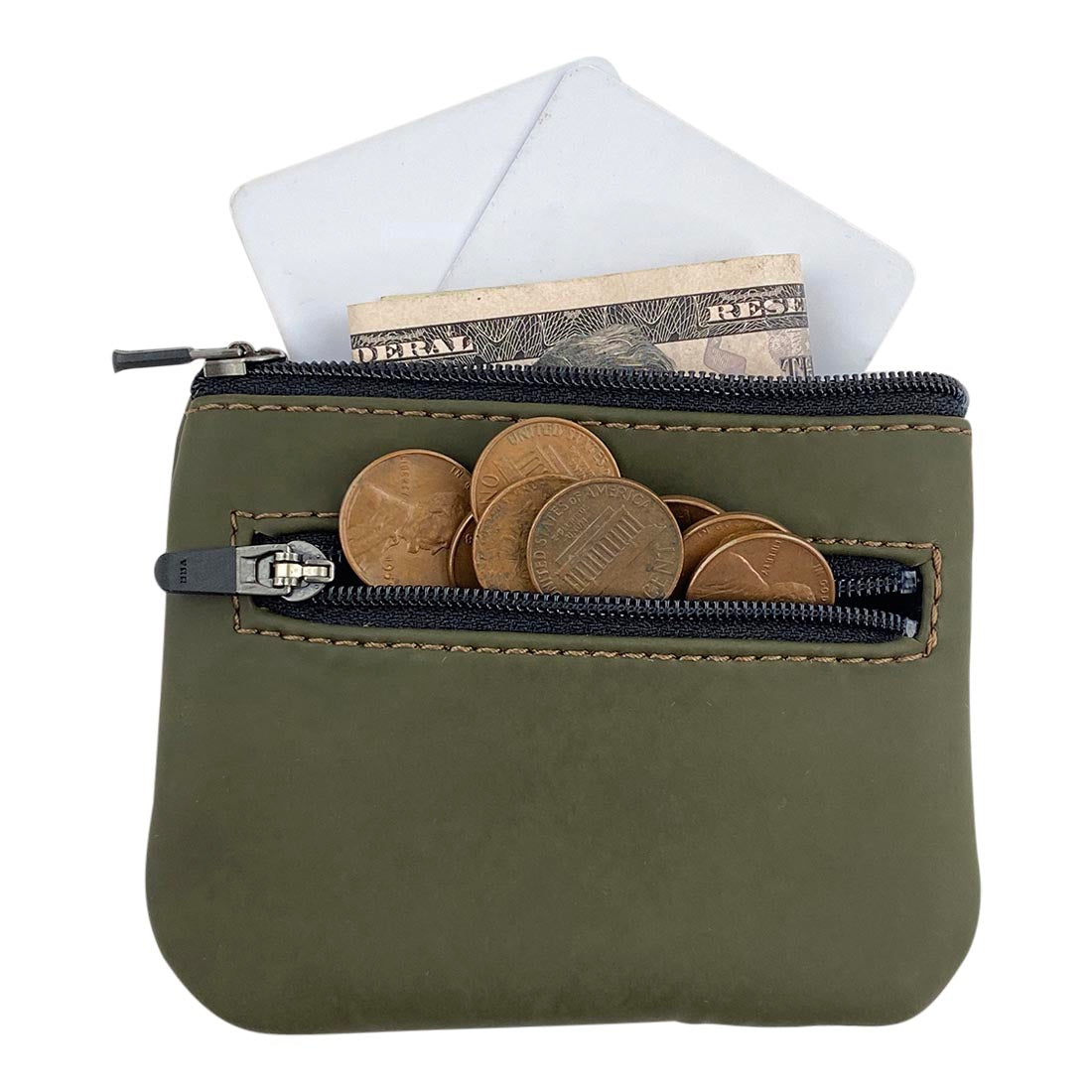 Fruit & Vegetable Leathers Zippered Pouch Wallet - Stockyard X 'The Leather Store'