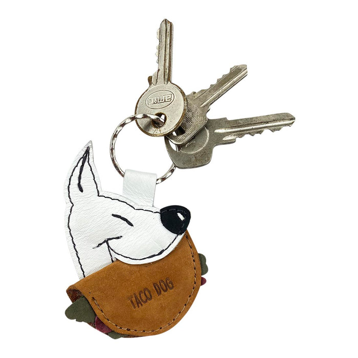 Taco Dog Keychain - Stockyard X 'The Leather Store'