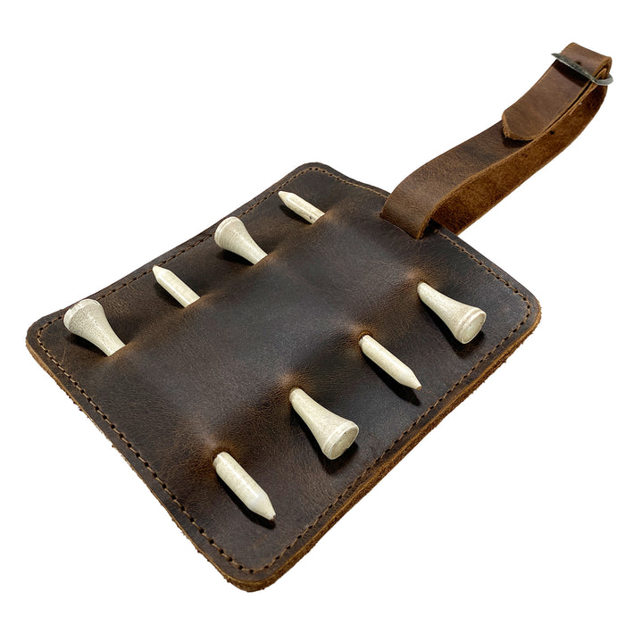 Rustic Golf Tee Hanger - Stockyard X 'The Leather Store'
