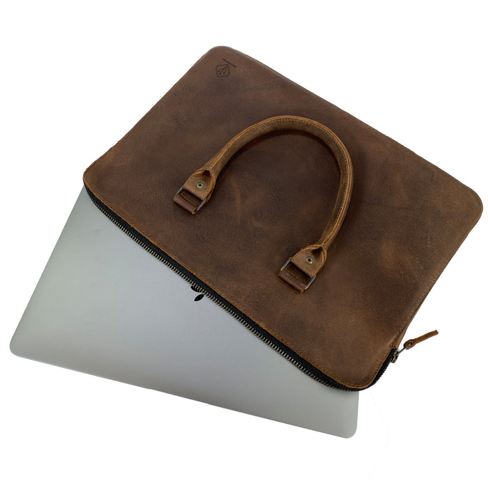 13" Laptop Portfolio Case - Stockyard X 'The Leather Store'