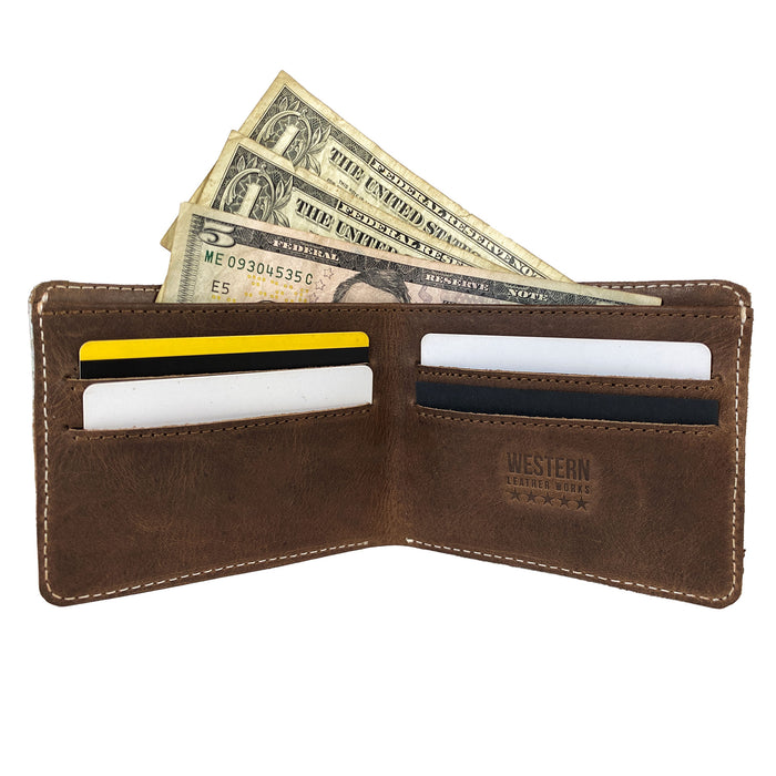 Classic Cowboy Wallet - Stockyard X 'The Leather Store'