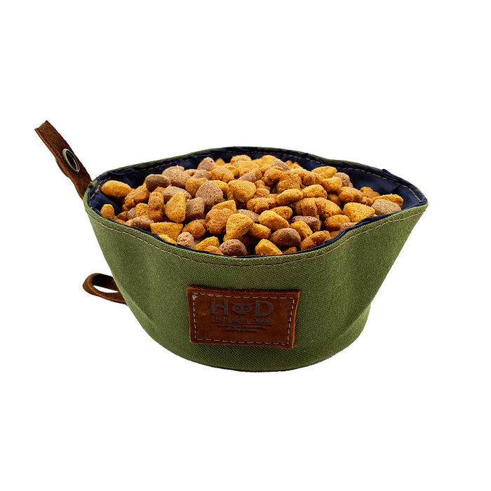 Water Resistant Canvas Dog Bowl