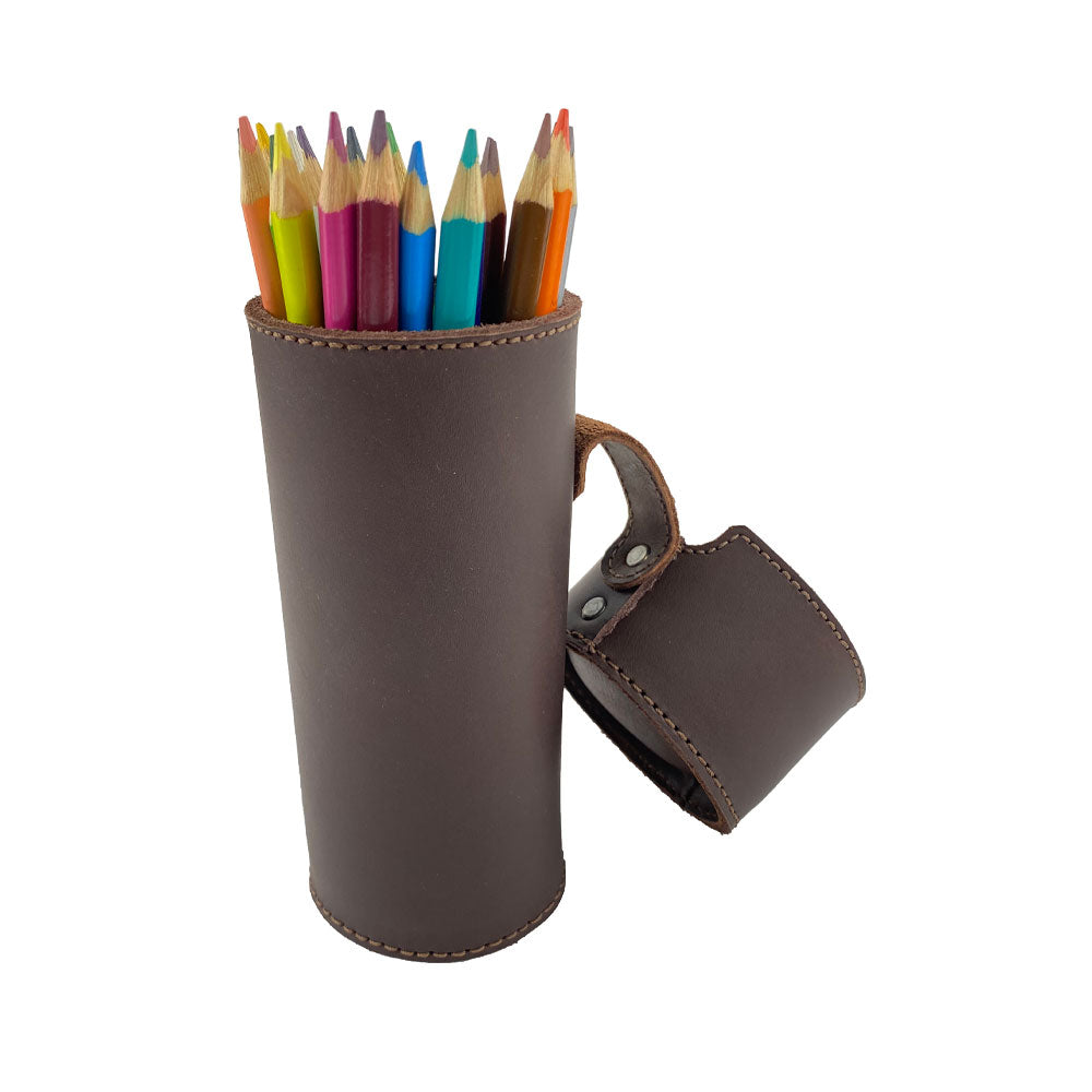 Cylinder Sunglass Pen Case - Stockyard X 'The Leather Store'