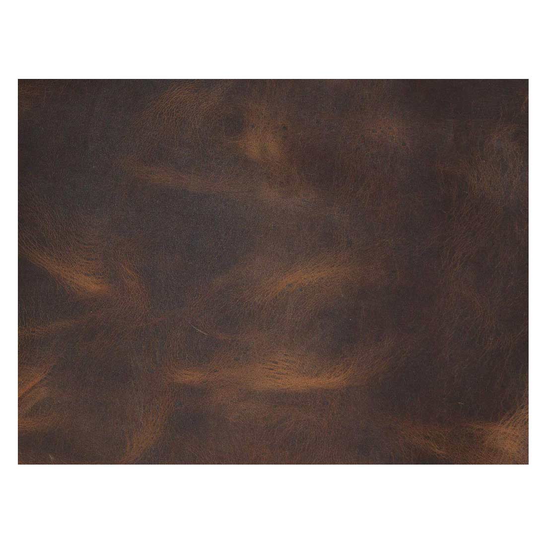 Hide & Drink Leather Square for Crafts (6 x 8 in.) showcasing a rich, textured surface of Full Grain Leather. Ideal for tooling and craft projects, this Full Grain Leather Rectangle (6 x 8 in.) for Crafts/Tooling/Hobby Workshop is produced through small batch production and features hand cut, hand sewn, and fire branded details, making it an artisan piece handmade in La Antigua Guatemala & Oaxaca Mexico.