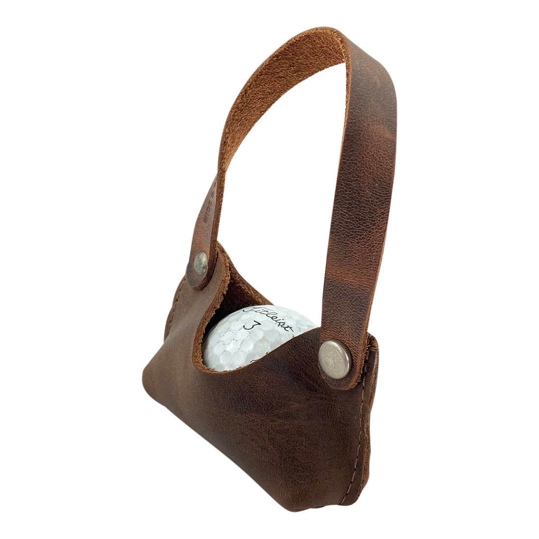 Golf Ball Pouch - Stockyard X 'The Leather Store'