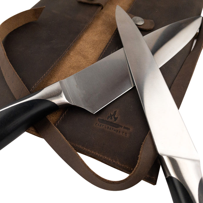 Double Knife Roll - Stockyard X 'The Leather Store'