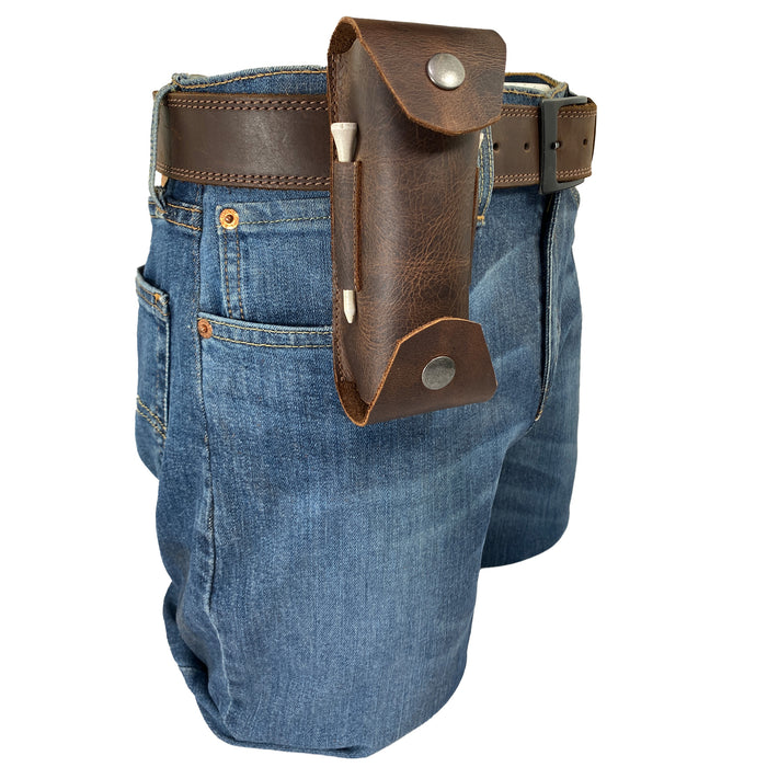 Vertical Golf Pouch - Stockyard X 'The Leather Store'