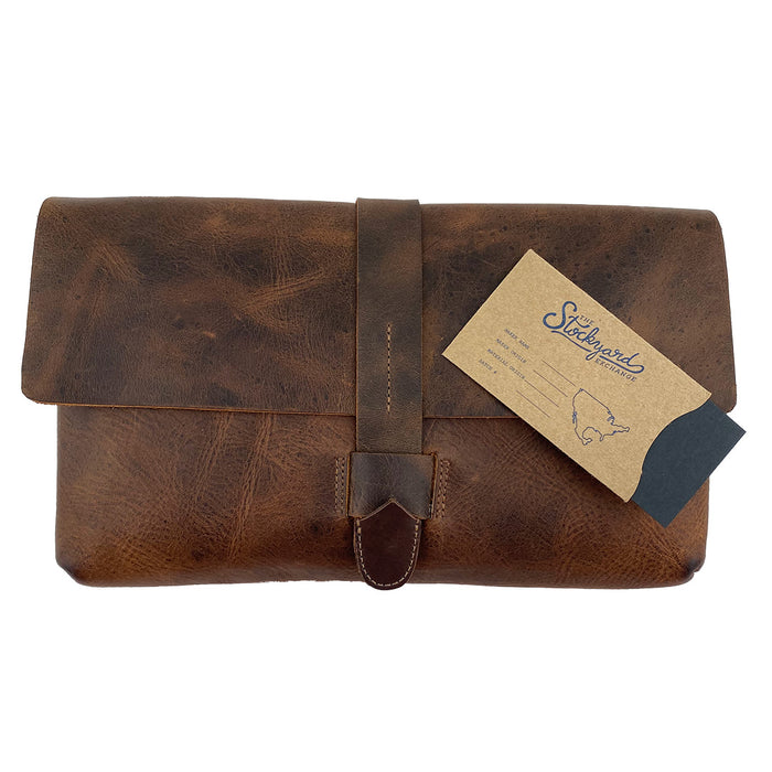 Snapless Clutch Bag - Stockyard X 'The Leather Store'