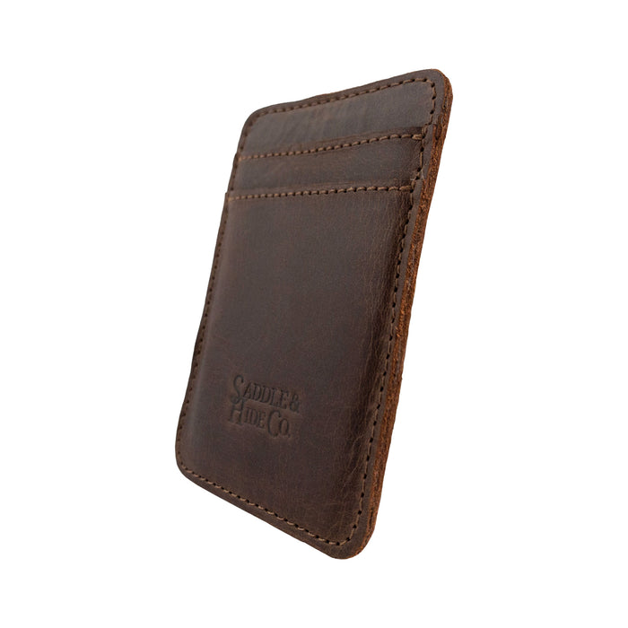 Double Card Wallet - Stockyard X 'The Leather Store'