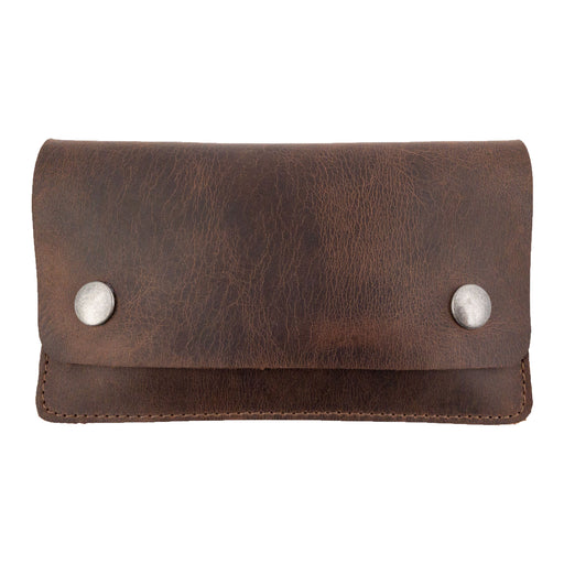 Double Snap Tobacco Pouch - Stockyard X 'The Leather Store'