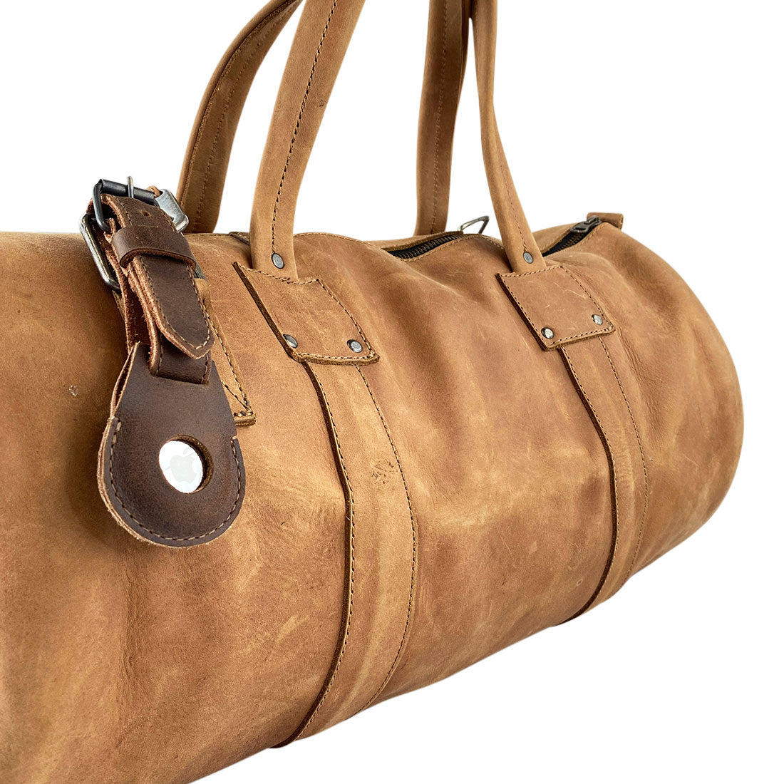 AirTag Buckle Keychain - Stockyard X 'The Leather Store'