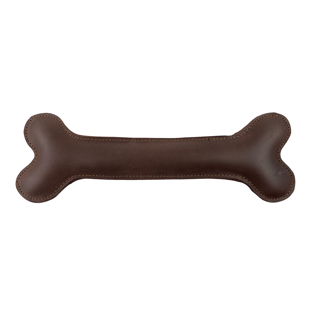 Thick Leather Toy Bone - Stockyard X 'The Leather Store'