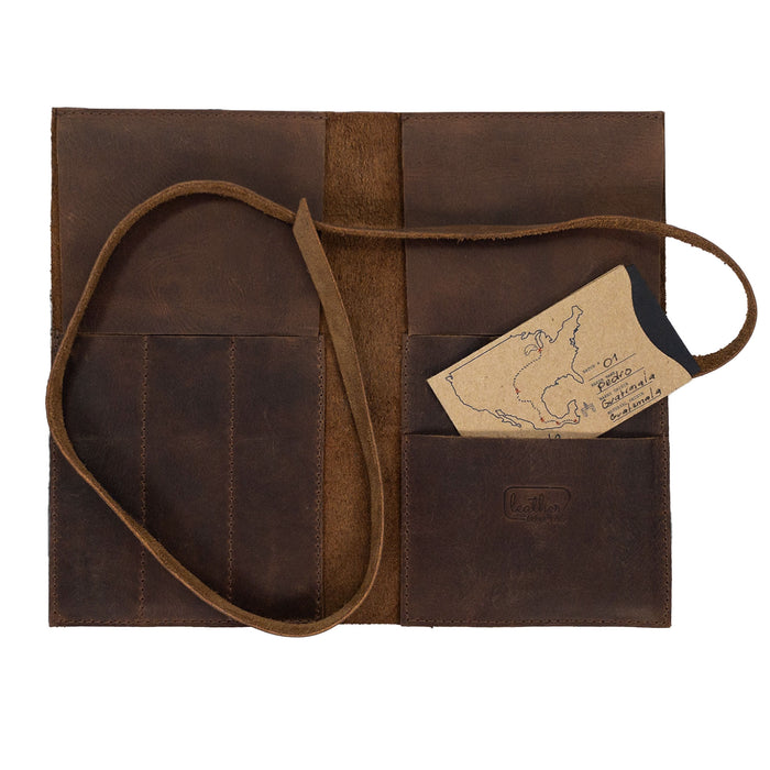 Squared Pencil Case - Stockyard X 'The Leather Store'