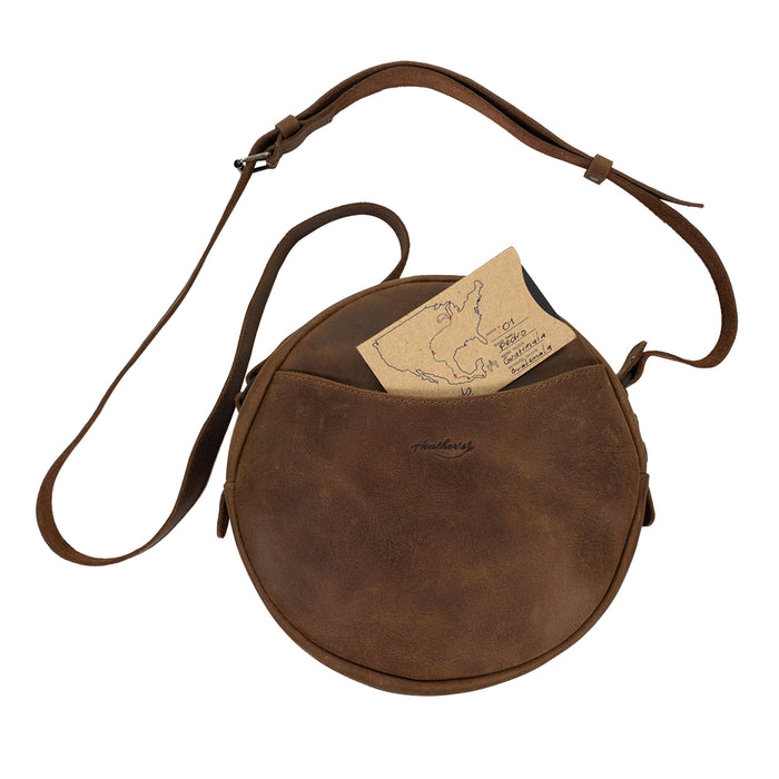 Female Rounded Hand Bag - Stockyard X 'The Leather Store'