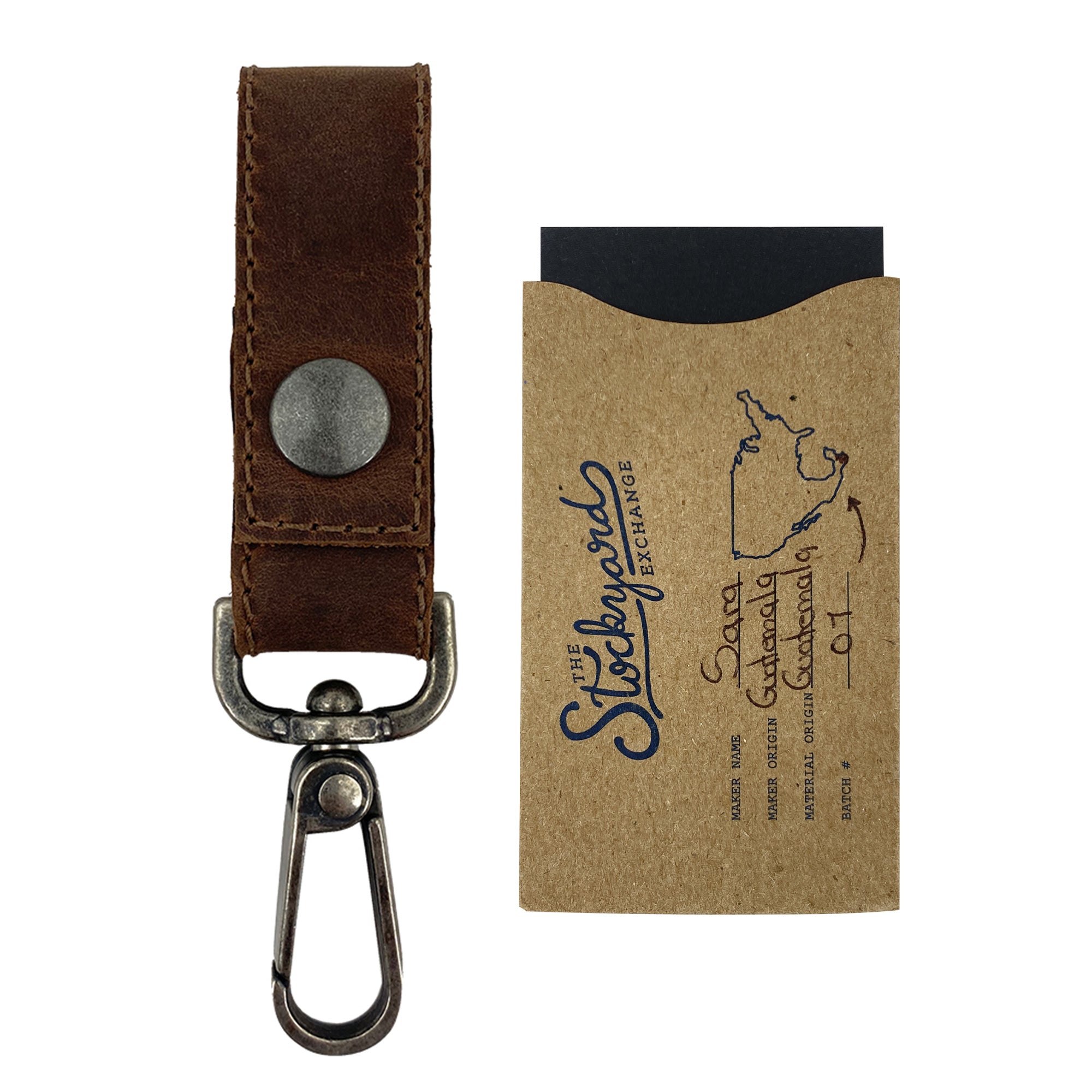 Belt Keychain Holder - Stockyard X 'The Leather Store'