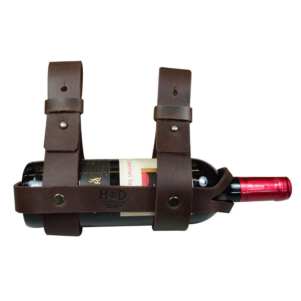 Bike Wine Holder - Stockyard X 'The Leather Store'
