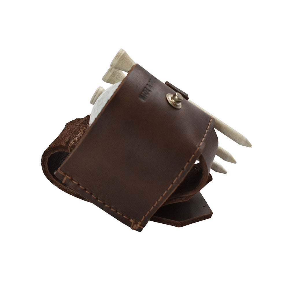 One Ball Golf Pouch - Stockyard X 'The Leather Store'