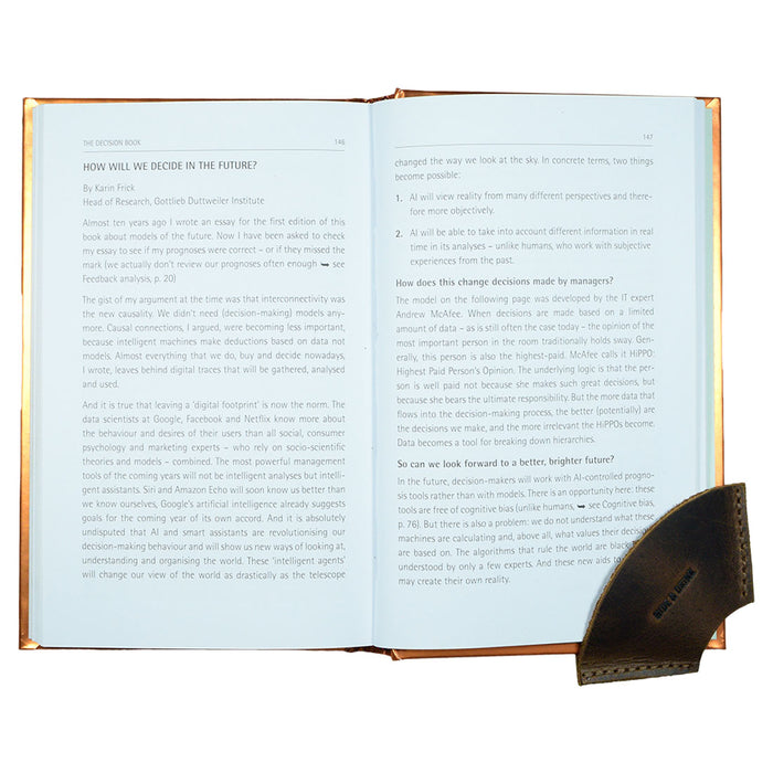 Angle Bookmark (2 pack) - Stockyard X 'The Leather Store'