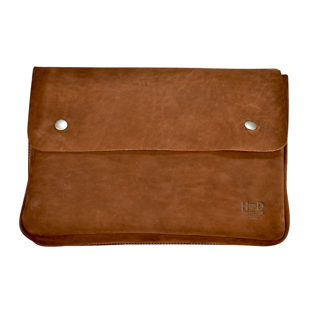 Hide & Drink's Vintage Folder Holder displayed elegantly with a business card, showcasing its Handmade Leather craftsmanship. This Document Holder doubles as a vintage envelope, made from high-quality Full Grain Leather, ideal for any professional setting. Each piece is the result of Small Batch Production, made in La Antigua Guatemala & Oaxaca Mexico.